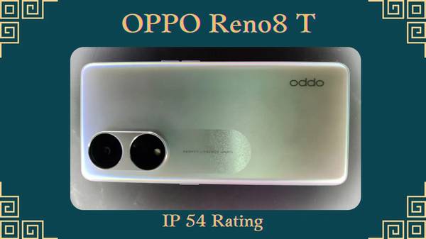 OPPO Reno8 IP53防水 